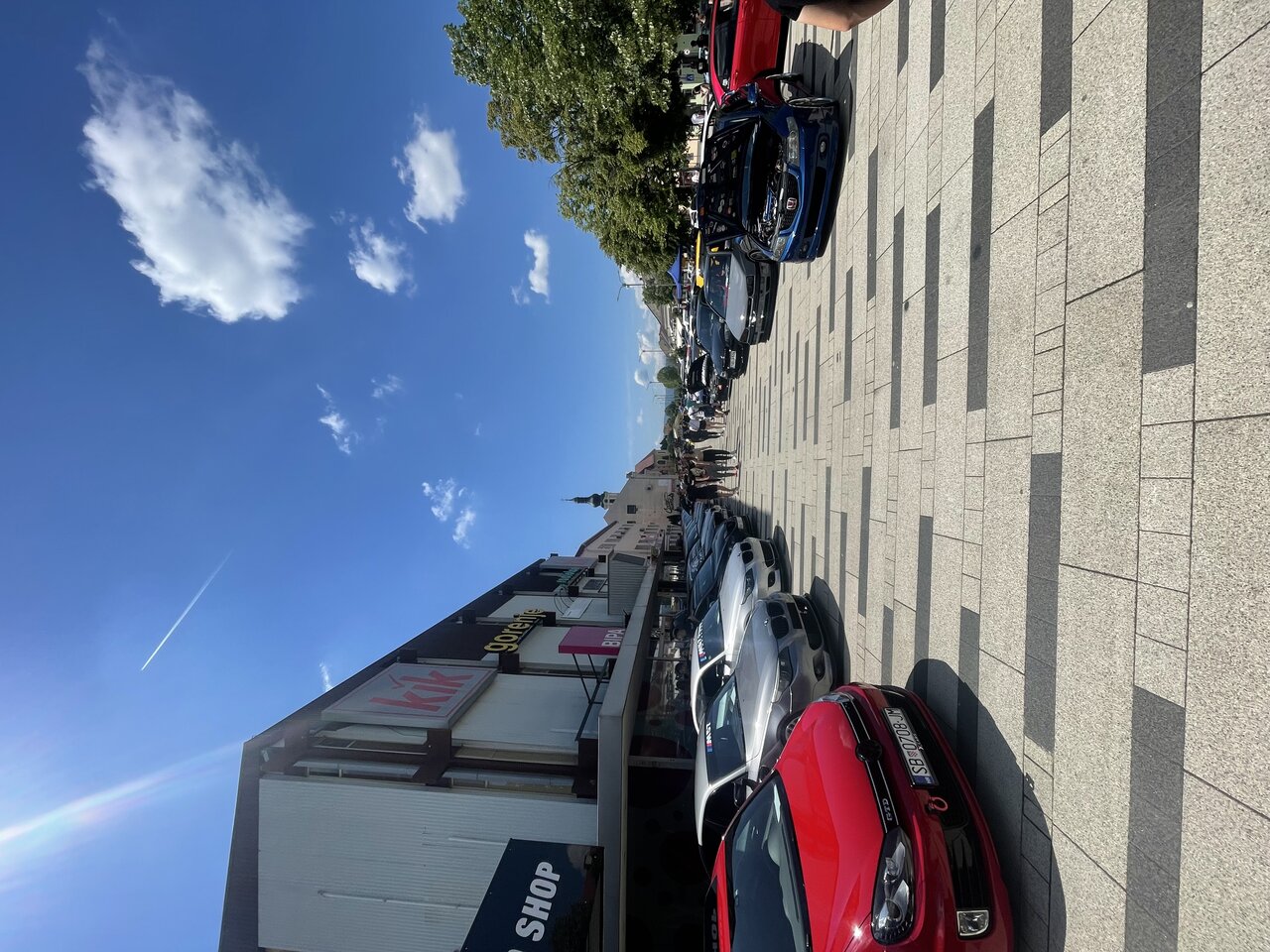 Našice town centre main street